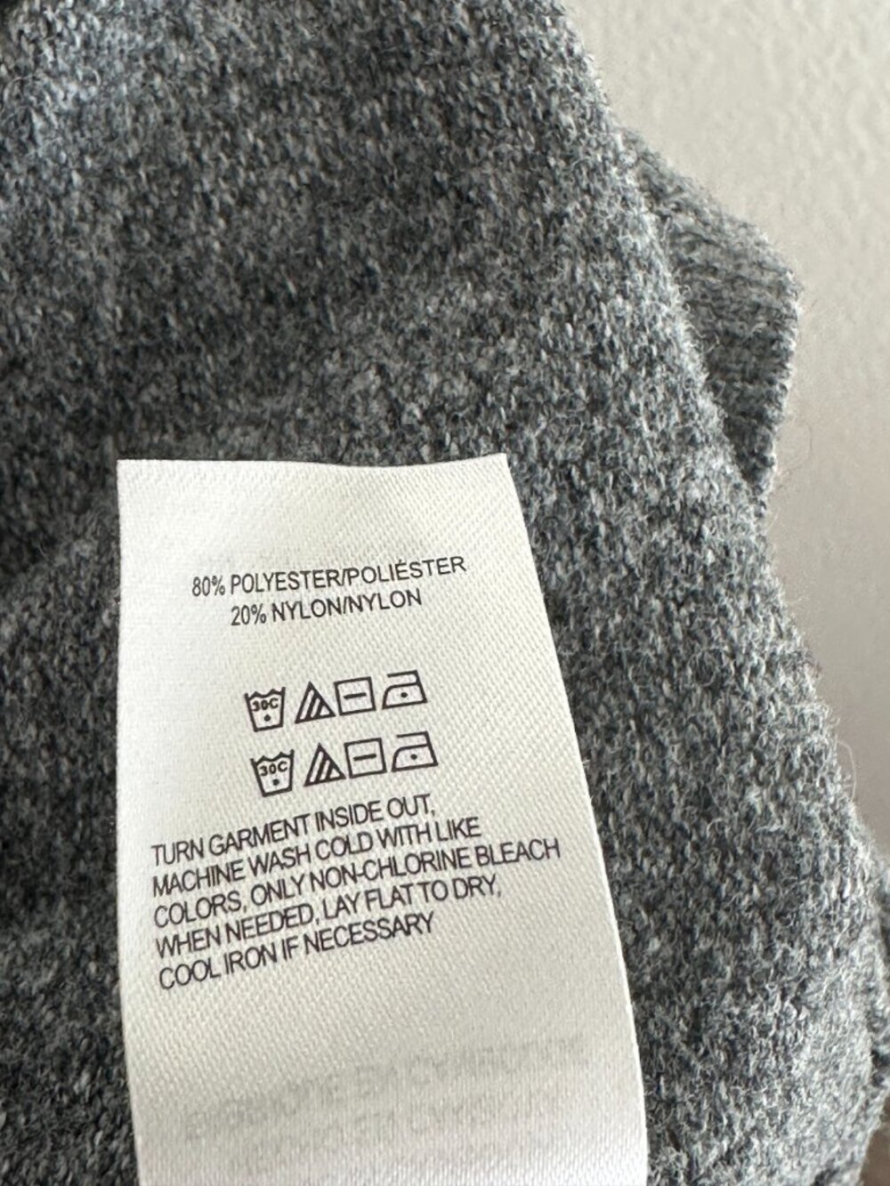 Lucky Brand Gray V-Neck Sweater | Size Small | Soft Cozy Knit Essential - Picture 9 of 9
